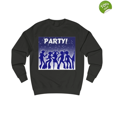 Birthday Party Retro Disco Dancers Sweatshirt