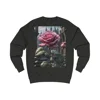 Rose Pink Flower Gothic Fantasy Sweatshirt