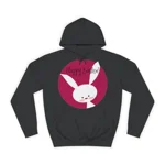 Pink Happy Easter Bunny Hoodie