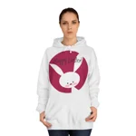 Pink Happy Easter Bunny Hoodie