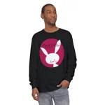 Pink Happy Easter Bunny Long Sleeve T-Shirt