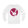 Pink Happy Easter Bunny Long Sleeve T-Shirt