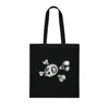 Pirate Skull And Crossbones Cotton Shopping Tote Bag