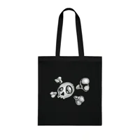 Pirate Skull And Crossbones Cotton Shopping Tote Bag