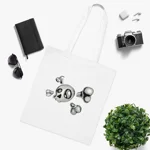 Pirate Skull And Crossbones Cotton Shopping Tote Bag