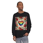 Pride Rainbow Glitter Heart And Roses Long Sleeve T-Shirt Pride Rainbow Glitter Heart And Roses Long Sleeve T-Shirt