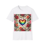Pride Rainbow Glitter Heart ..