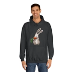 Rabbit Eating A Carrot Hoodie