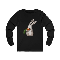 Rabbit Eating A Carrot Long Sleeve T-Shirt