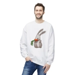 Rabbit Eating A Carrot Sweatshirt