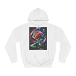 Rainbow Rose Cosmic Space Flower Hoodie