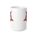 Red And Black Inverted Pentagram Coffee Mug