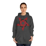 Red And Black Inverted Pentagram Hoodie