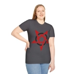 Red And Black Inverted Pentagram T-Shirt