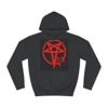 Red Evil Inverted Pentagram Hoodie