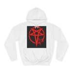 Red Evil Inverted Pentagram Hoodie