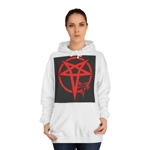 Red Evil Inverted Pentagram Hoodie
