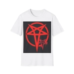 Red Evil Inverted Pentagram T-Shirt