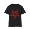 Red Inverted Spotted Pentagram T-Shirt