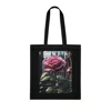 Rose Pink Flower Gothic Fantasy Cotton Shopping Tote Bag