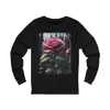 Rose Pink Flower Gothic Fantasy Long Sleeve T-Shirt