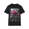 Rose Pink Flower Gothic Fantasy T-Shirt