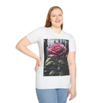 Rose Pink Flower Gothic Fantasy T-Shirt