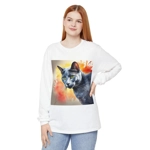 Russian Blue Cat Cute Watercolor Long Sleeve T-Shirt Russian Blue Cat Cute Watercolor Long Sleeve T-Shirt