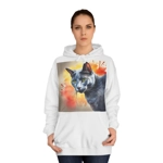 Russian Blue Cat Cute Watercolour Hoodie