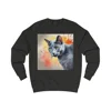 Russian Blue Cat Cute Watercolor Sweatshirt