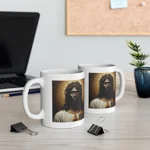 Sacred Heart of Black Jesus Coffee Mug