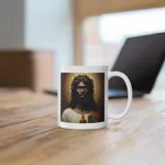 Sacred Heart of Black Jesus Coffee Mug