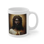 Sacred Heart of Black Jesus Coffee Mug