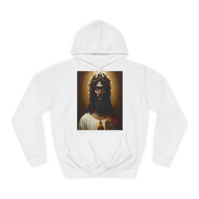 Sacred Heart of Black Jesus Hoodie