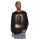 Sacred Heart of Black Jesus Long Sleeve T-Shirt