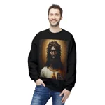 Sacred Heart of Black Jesus Sweatshirt
