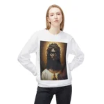 Sacred Heart of Black Jesus Sweatshirt