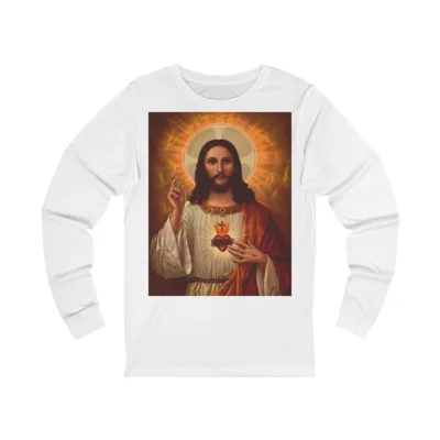 Sacred Heart of Jesus Long Sleeve T-Shirt