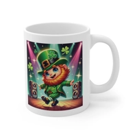 Saint Patrick's Day Leprechaun Dancing Coffee Mug