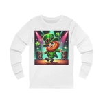 Saint Patrick's Day Leprechaun Dancing Long Sleeve T-Shirt Saint Patrick's Day Leprechaun Dancing Long Sleeve T-Shirt