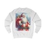 Santa Claus And Sack Of Gifts Watercolour Sweatshirt