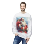 Santa Claus And Sack Of Gifts Watercolour Sweatshirt