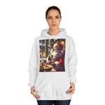 Santa In Coffee Shop Hoodie