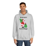 Season's Greeting Santa Claus Christmas Hoodie