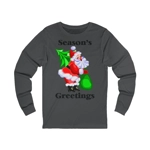Season's Greeting Santa Claus Christmas Long Sleeve T-Shirt Season's Greeting Santa Claus Christmas Long Sleeve T-Shirt