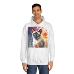 Siamese Cat Cute Watercolour Hoodie