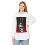 Skull in Top Hat Long Sleeve T-Shirt