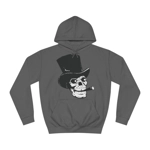 Skull With Top Hat And Cigar Hoodie