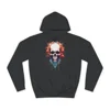 Spooky Skull Watercolour Painting Hoodie