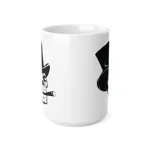 Skull With Top Hat And Cigar Coffee Mug